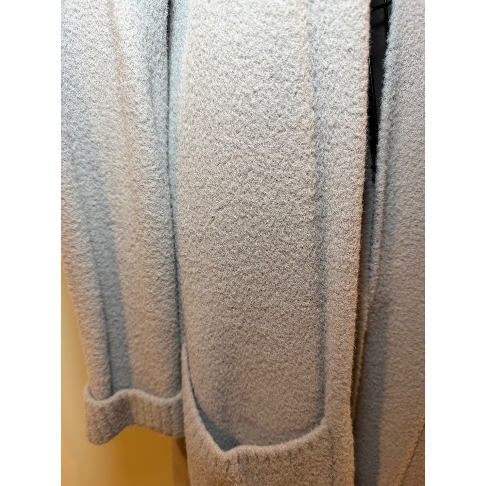 Charlie Paige CozyChic Lite Long Cardigan Duster Blue Open Front Pockets S/M. - Picture 2 of 3